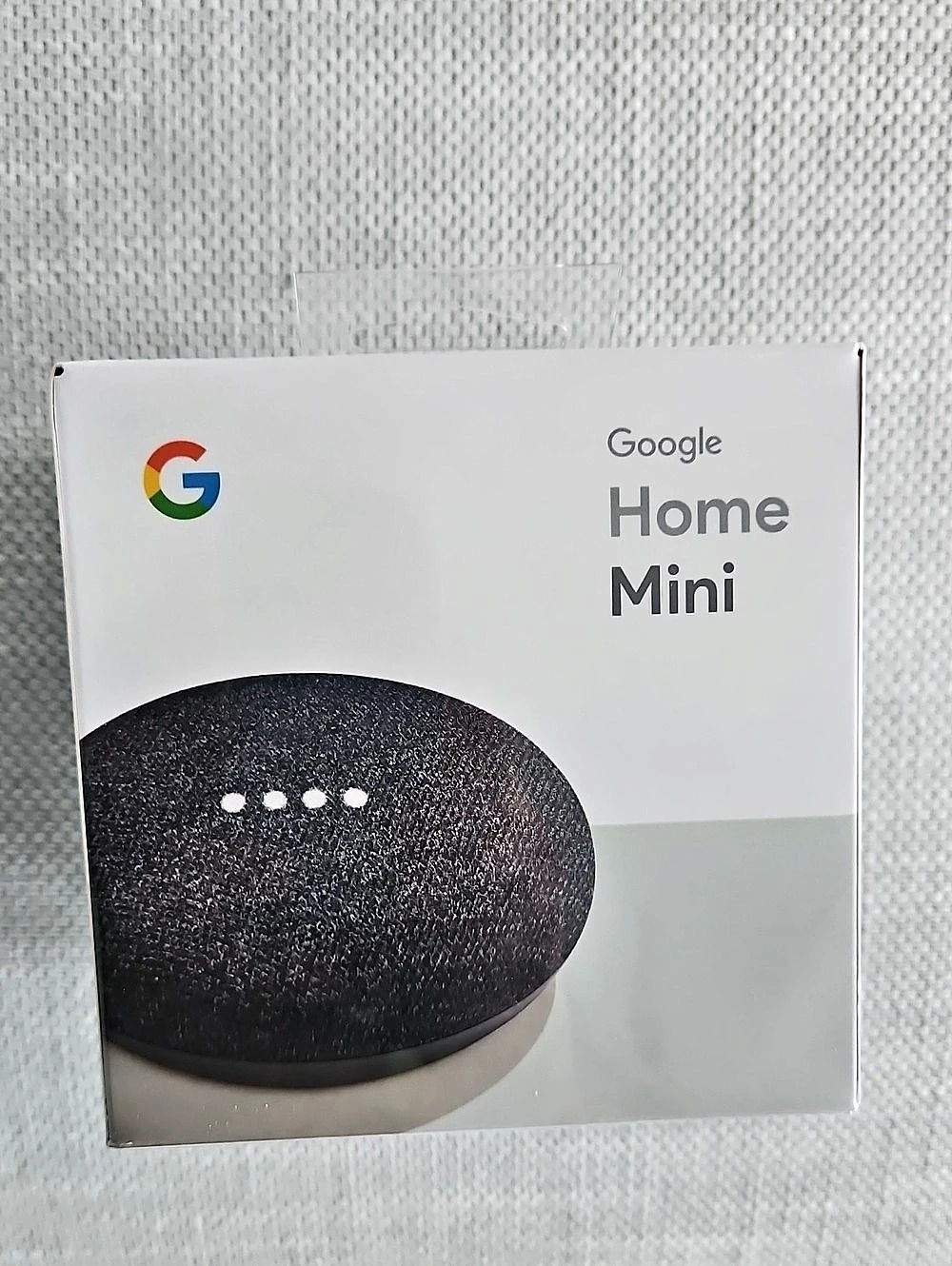 Google Home Mini Charcoal Smart Speaker NWT
